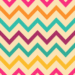 seamless geometric pattern with zig zag vector