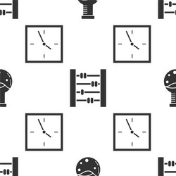 set test tube and flask chemical laboratory vector image