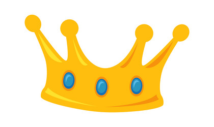 Crown 3d icon Royalty Free Vector Image - VectorStock