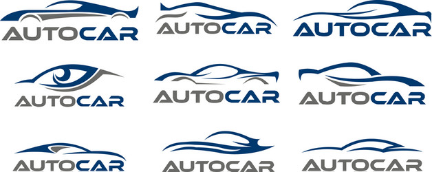 Car racing icon set Royalty Free Vector Image - VectorStock