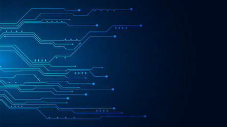 hi-tech digital data abstract design vector image