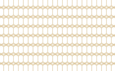 stylish hexagonal line pattern background free vector image