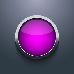 web button design on gray background eps10 vector image