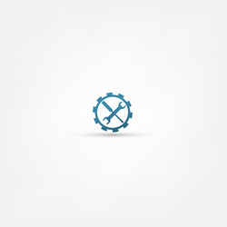 setting icon vector image