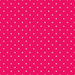 Tile pattern with small white polka dots on pink vector
