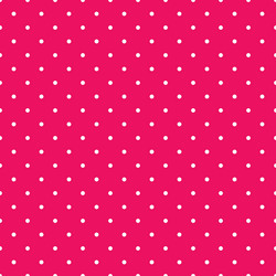 Tile pattern with small white polka dots on pink vector