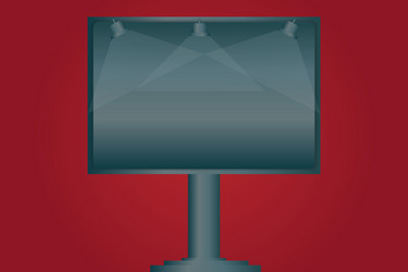 design business empty copy space text for ad vector image