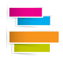 Paper sheets Royalty Free Vector Image - VectorStock