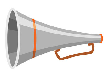 megaphone icon amplify your message vector image