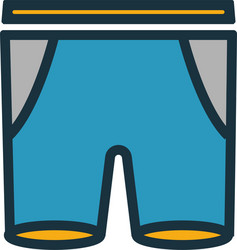 Shorts icon pixel perfect using for web design vector