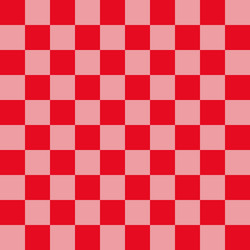 red checkered board repeatable background pattern vector image