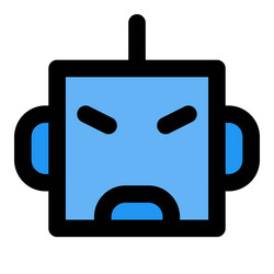 Bot a smart virtual assistant for customer service vector