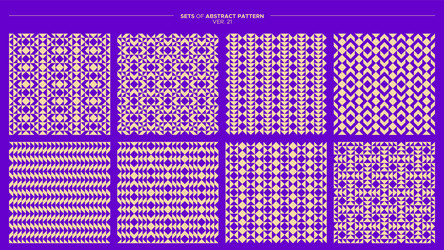 Abstract direction arrows seamless pattern vector