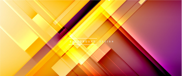 Dynamic lines on fluid color gradient trendy vector