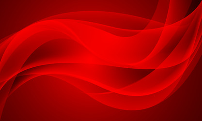 Abstract red curve wave fluid aqua light smooth vector