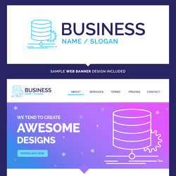 beautiful business concept brand name algorithm vector image