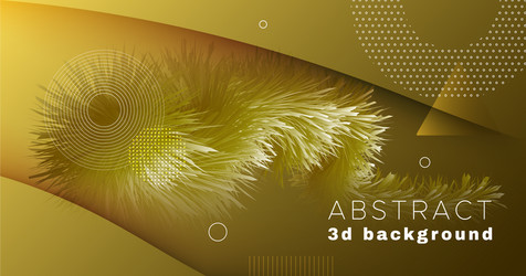 Gold gradient background wave abstract motion vector