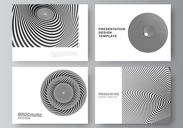 minimalistic abstract layout vector image