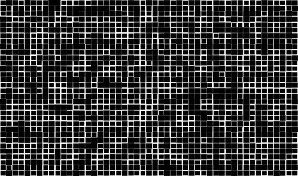 Random mosaic square tiles seamless repeatable vector
