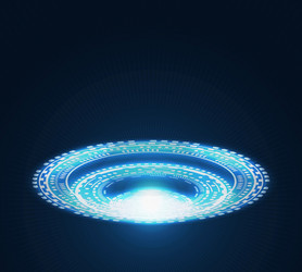 technology bright color abstract background vector image