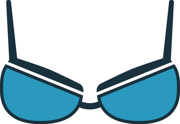 bra icon pixel perfect using for web design apps vector image