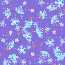 Cute abstract seamless pattern with small colorful vector