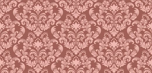 damask seamless pattern element classical vector image