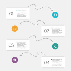 Informative Data Charts & Diagrams vector image