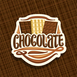 logo for chocolate vector