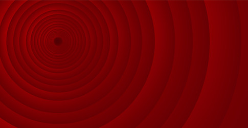 red circular lines abstract gradient background vector image