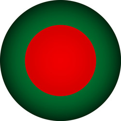 bangladesh flag button Vector Image