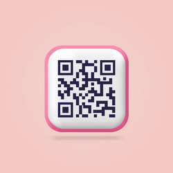 QR Code Scan - Mobile App Download vector