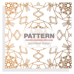 seamless linear pattern with thin poly lines vector image