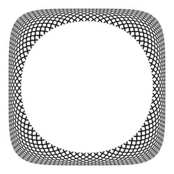 Convex Mesh Frame vector image