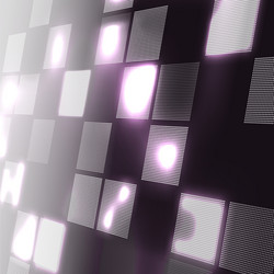 Abstract Tech Grid Background vector image