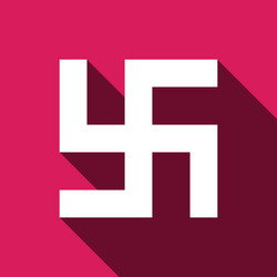 Hindu swastika Royalty Free Vector Image - VectorStock