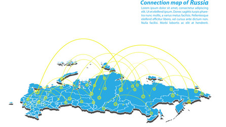 Dotted Map Russia Vector Images (over 740)