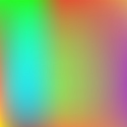 gradient mesh painted in different colors vector image