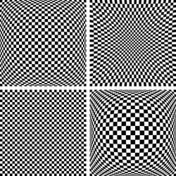 abstract patterns set vector image