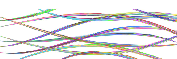 abstract background wavy intertwining lines vector image