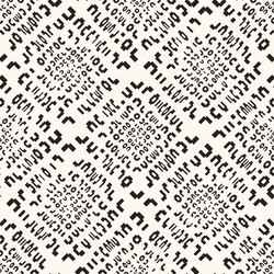 Monochrome glitch code textured pattern vector