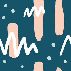 simple seamless pattern with colorful abstract vector image