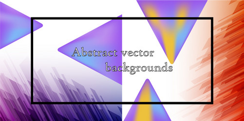 Geometric Triangle Patterns vector