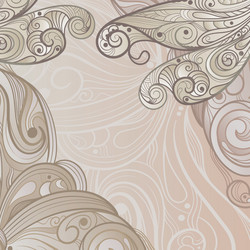 Abstract swirls background vector