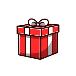 gift box cartoon Vector Image