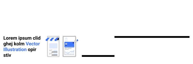 mobile app screens with graphs and interface vector image