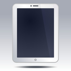 Realistic Tablet Computer vector image