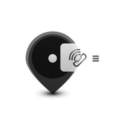 Phone support web button vector