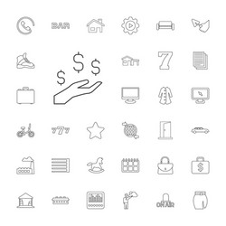 Modern icons vector