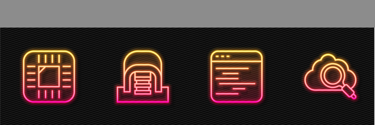 Set line software processor with cpu hangar vector